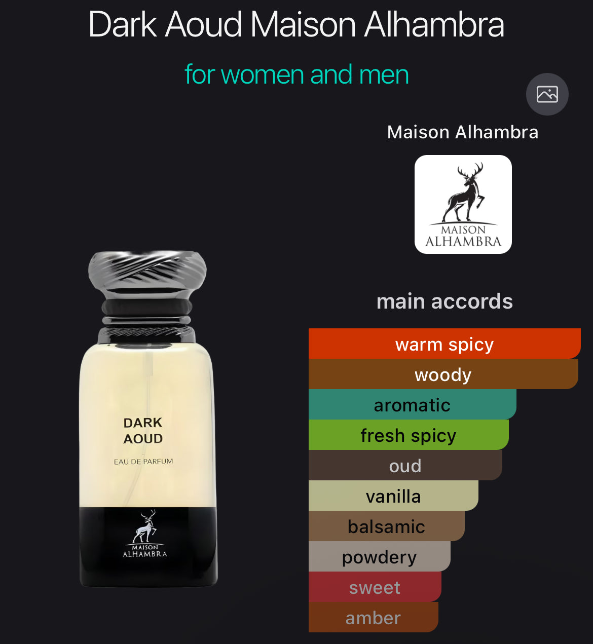 Maison Alhambra dark Aoud