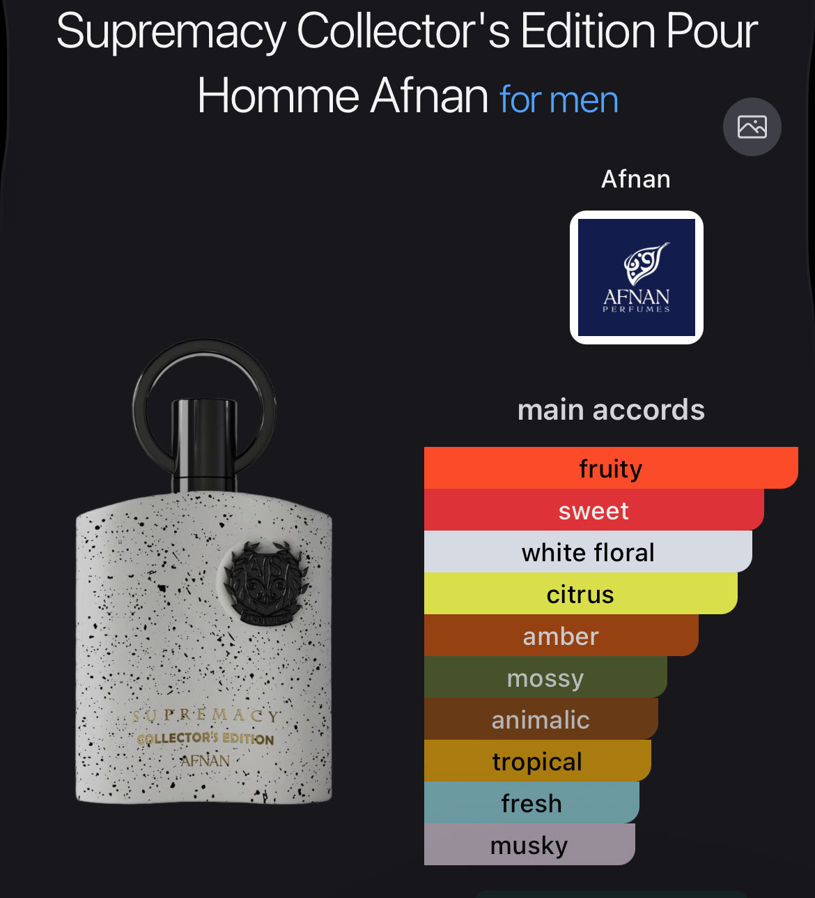 Afnan collectors edition